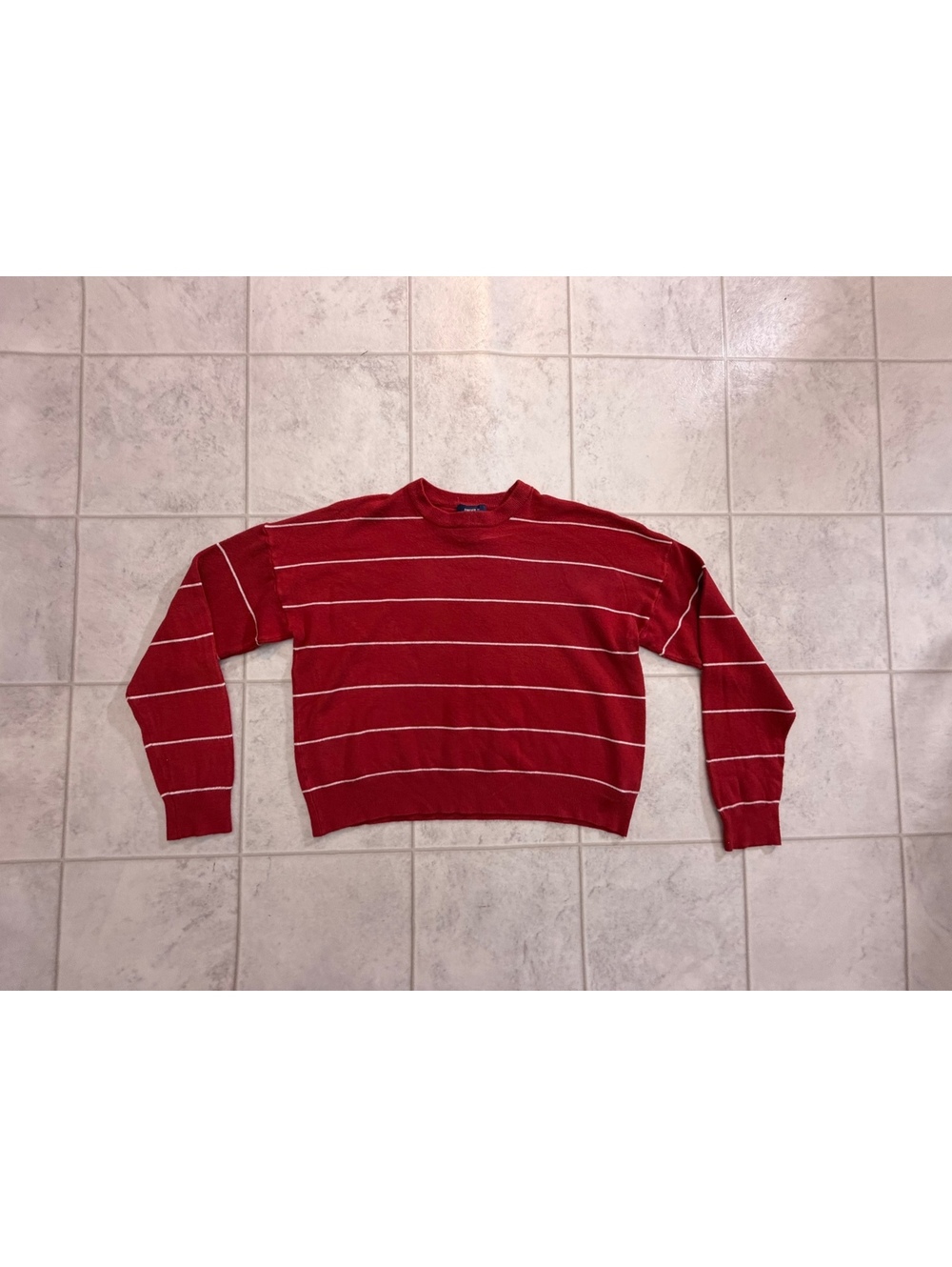 Forever 21 red striped sweater